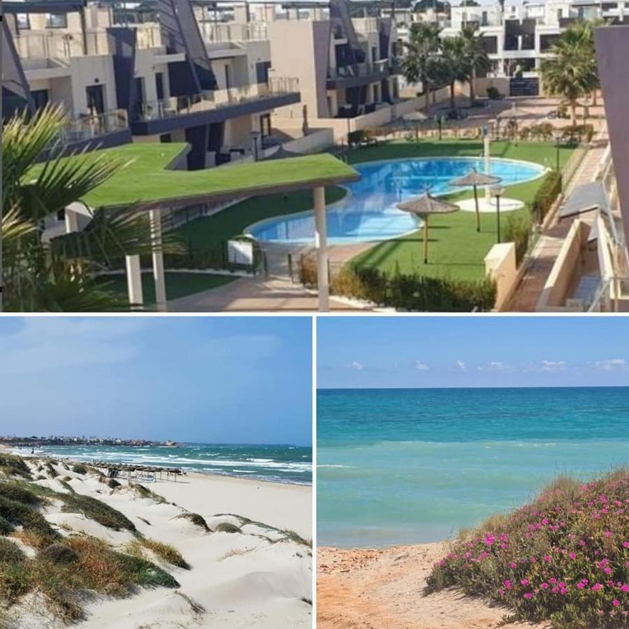Higuericas Costa 222 Haerlig Takterrass Med Havsutsikt - Pool Och 250M Till Stranden Torre de la Horadada エクステリア 写真